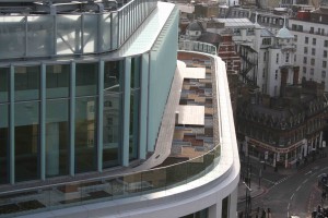 The inclusion of a ZinCo green roof system on the roof and terraces at Regents Place in London contributed to its BREEAM rating of ‘Excellent’.