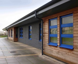 Alumasc’s Aqualine gutter system and Flushjoint downpipes were used on Windygoul Primary School near Edinburgh. The project earned East Lothian Council a Carbon Trust Award for Low Carbon Building.